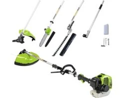 ZIPPER Tuinmachineset ZI-GPS 182J Incl. Hulpstukken, Snoeischaar, Zeis, Trimmer En Heggenschaar