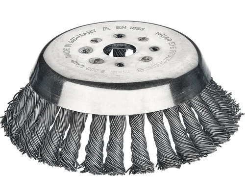 LESSMANN Gevlochten Borstels Ø 180 30 Z Staaldraad 0,5 Mm, Boring 25,4 Mm 3 LESSMANN Gevlochten Borstels Ø 180 30 Z Staaldraad 0,5 Mm, Boring 25,4 Mm