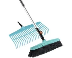 GARDENA Combisysteem Straatbezem En Gazonhark